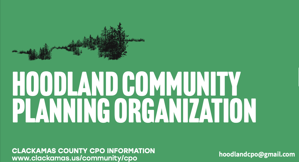 Hoodland community planning organization logo